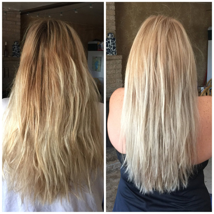Eclaircissement des cheveux Supra à la maison